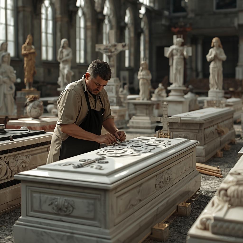 Lucrări funerare București - monumente funerare premium